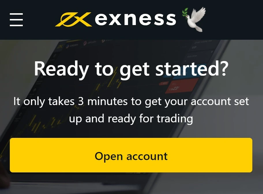 Open Exness Real Account