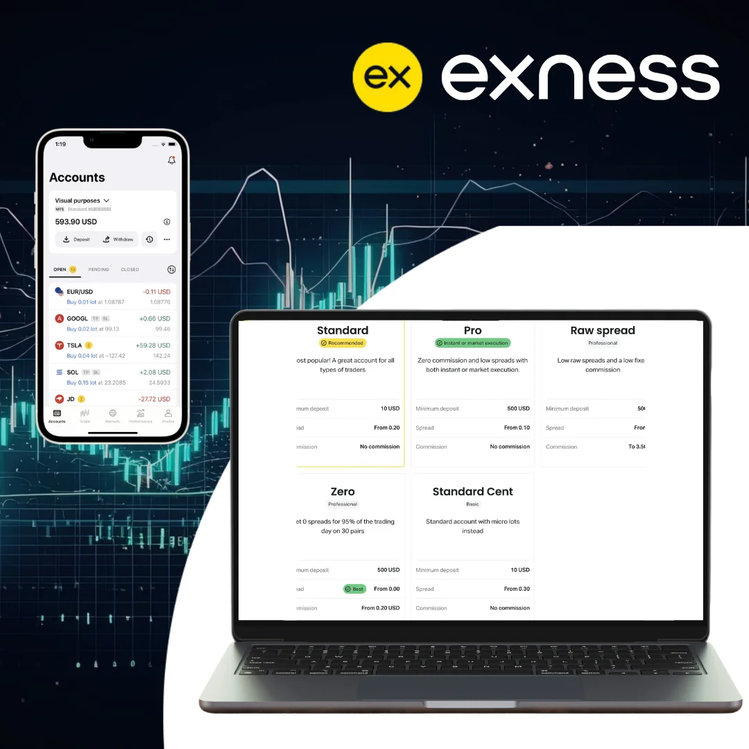 Exness Account Types