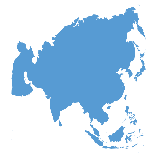 Parts of Asia